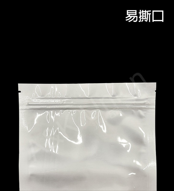鋁箔夾鏈平袋(銀色)