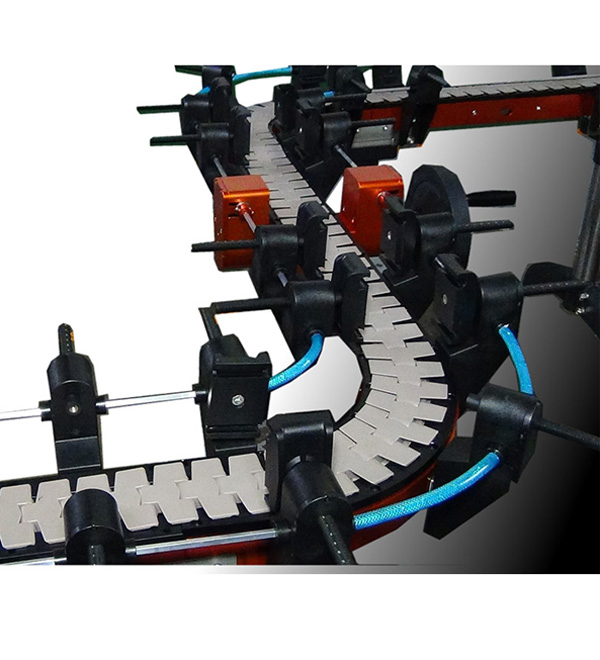 Interlinking guide rail