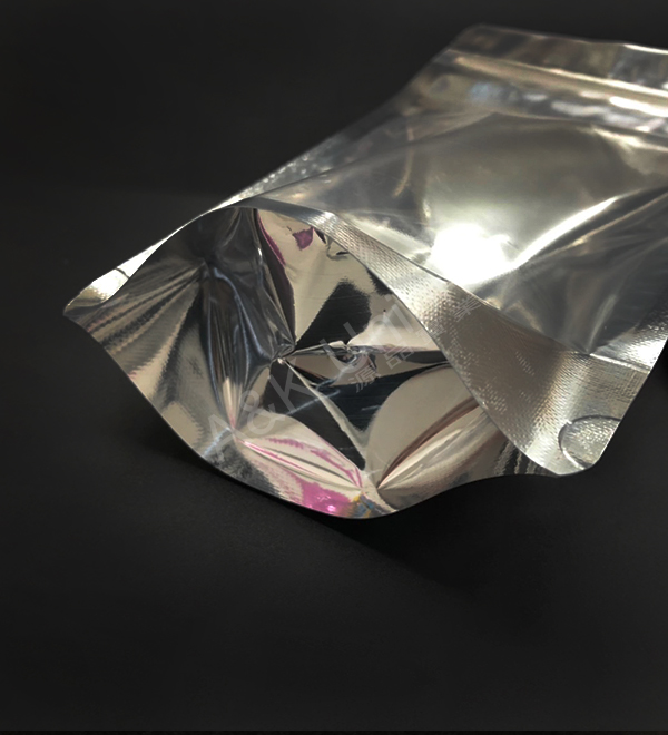 半鋁箔夾鏈立袋